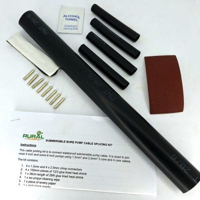 Submersible pump power cable heat shrink cable joint kit waterproof
